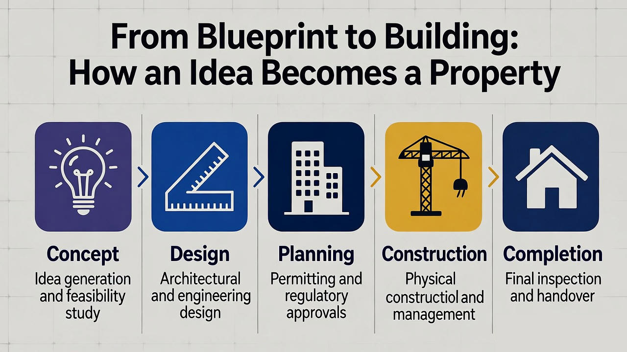 From Blueprint to Building: How an Idea Becomes a Property